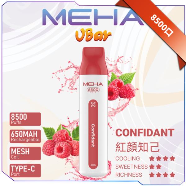 MEHA VBar小白條拋棄式8500口